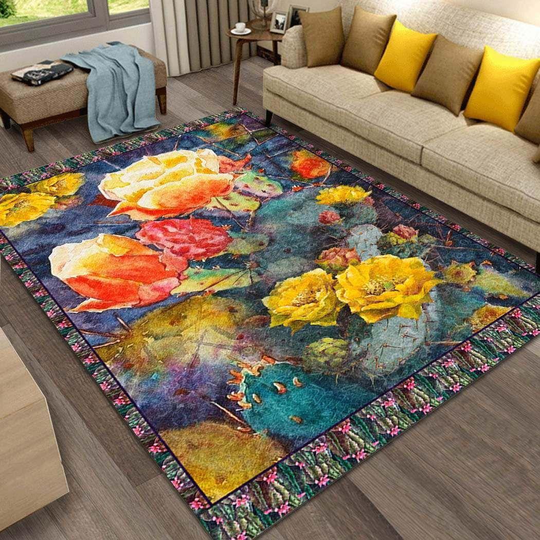 Cactus Rectangle Rug