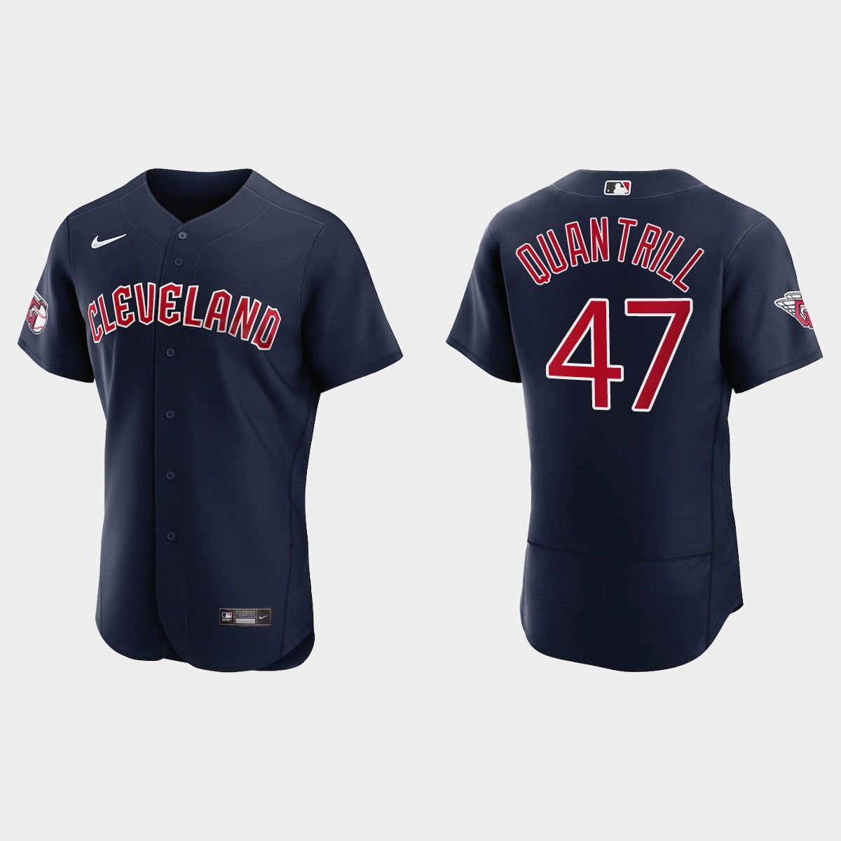 Cal Quantrill Cleveland Guardians Jersey – Navy