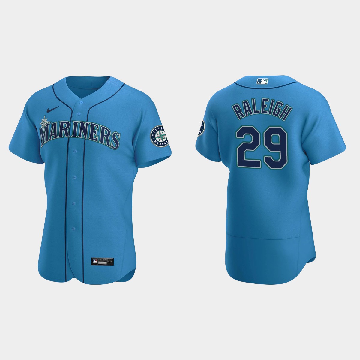 Cal Raleigh Seattle Mariners Alternate Jersey – Royal