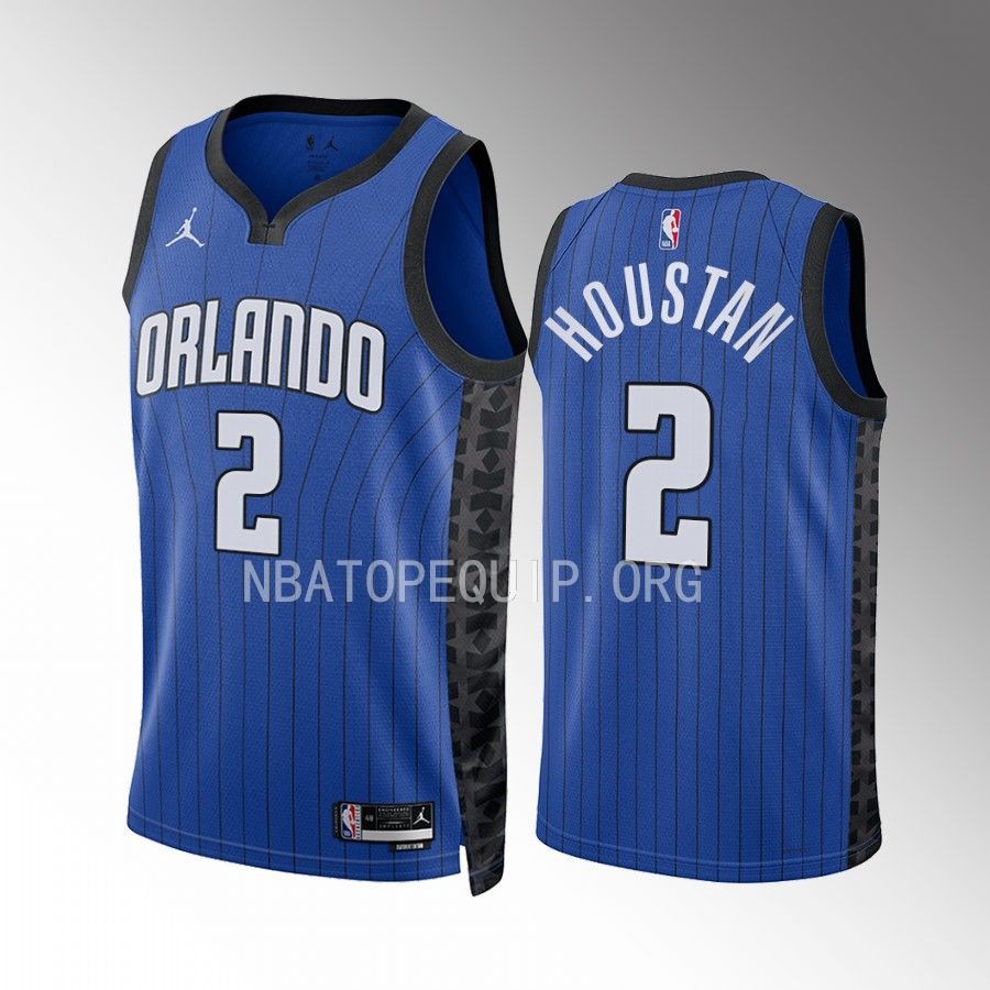 Caleb Houstan 2022-23 Orlando Magic Blue #2 Statement Edition Jersey Swingman