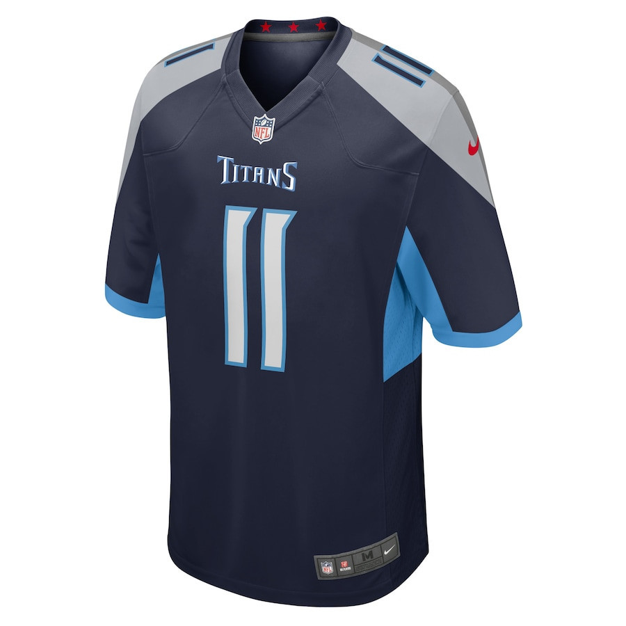 Caleb Shudak Tennessee Titans Stitched Jersey – Navy