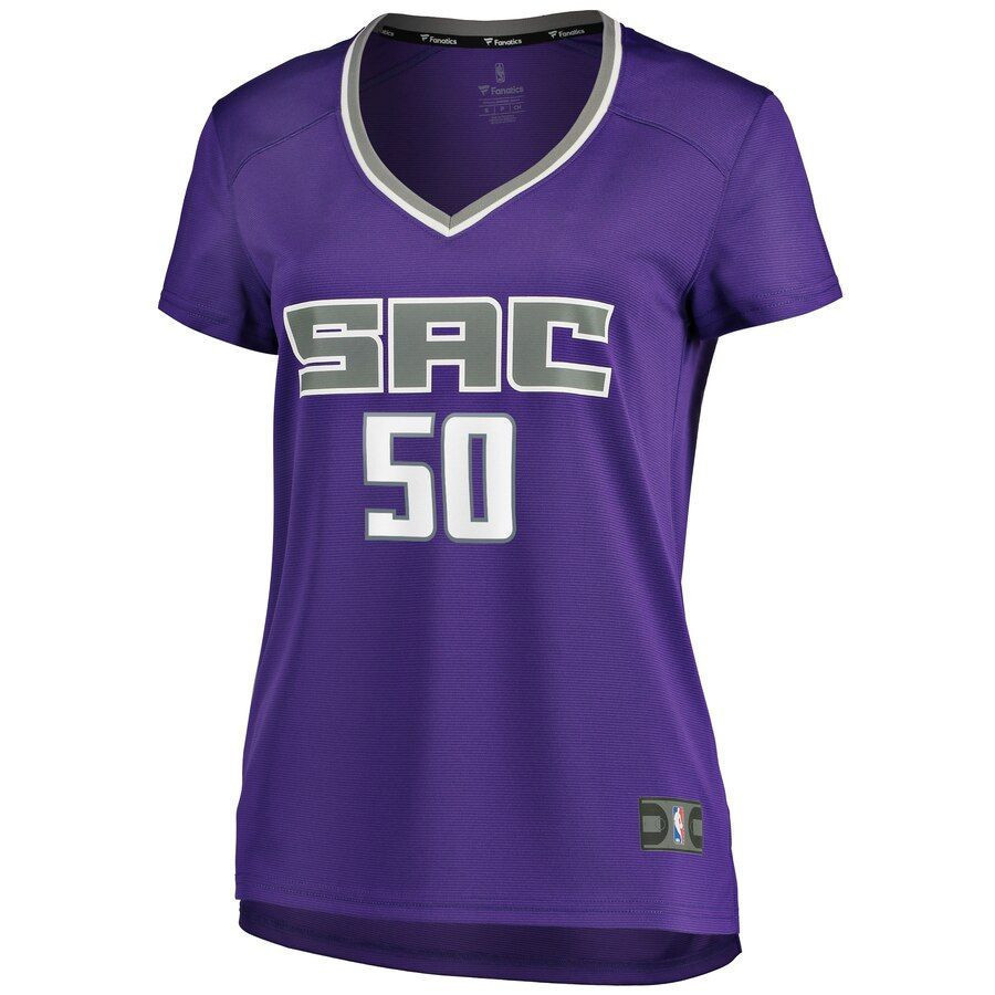 Caleb Swanigan Sacramento Kings Women’s Fast Break Player Stitched Jersey – Icon Edition – Purple