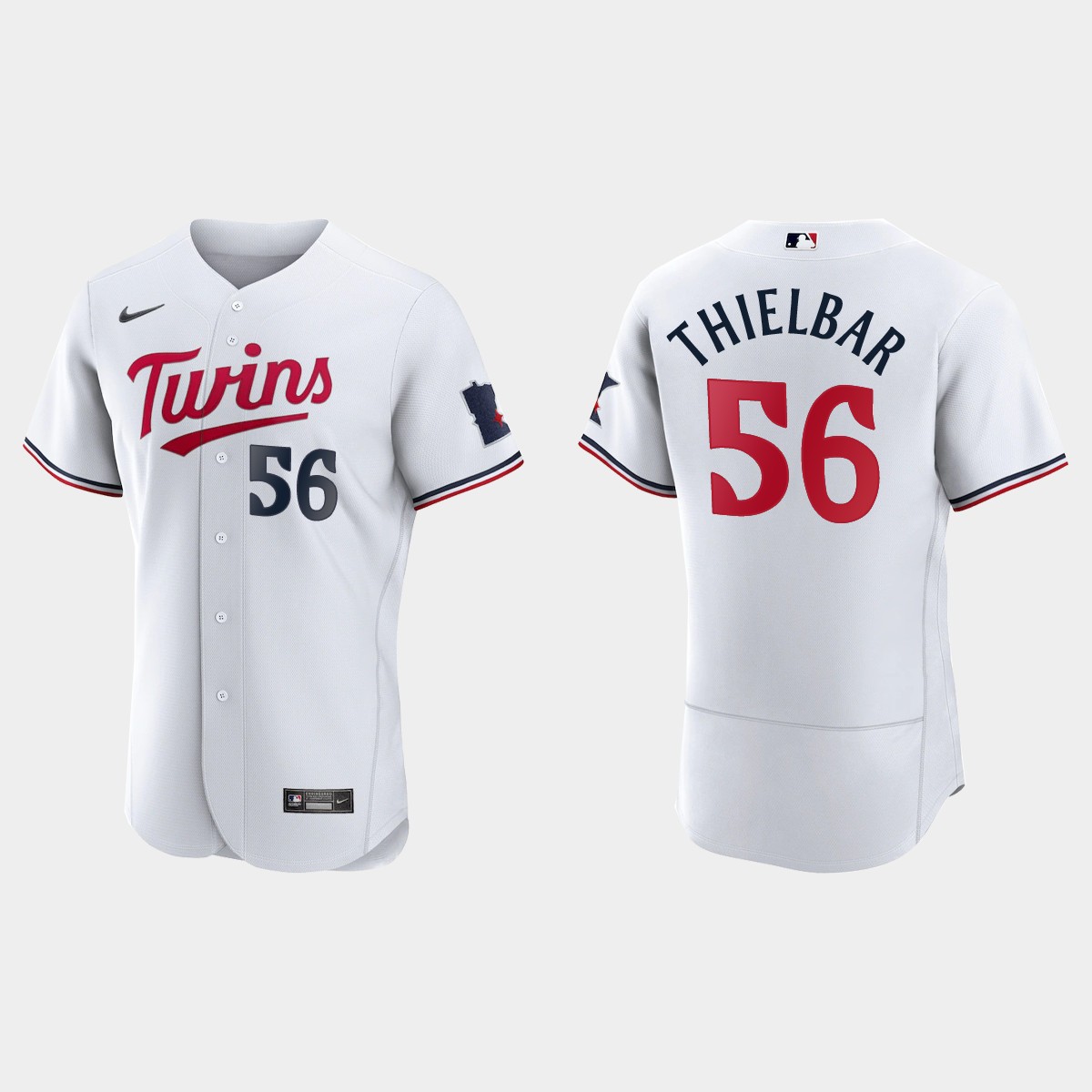 Caleb Thielbar Minnesota Twins 2023 Jersey – White