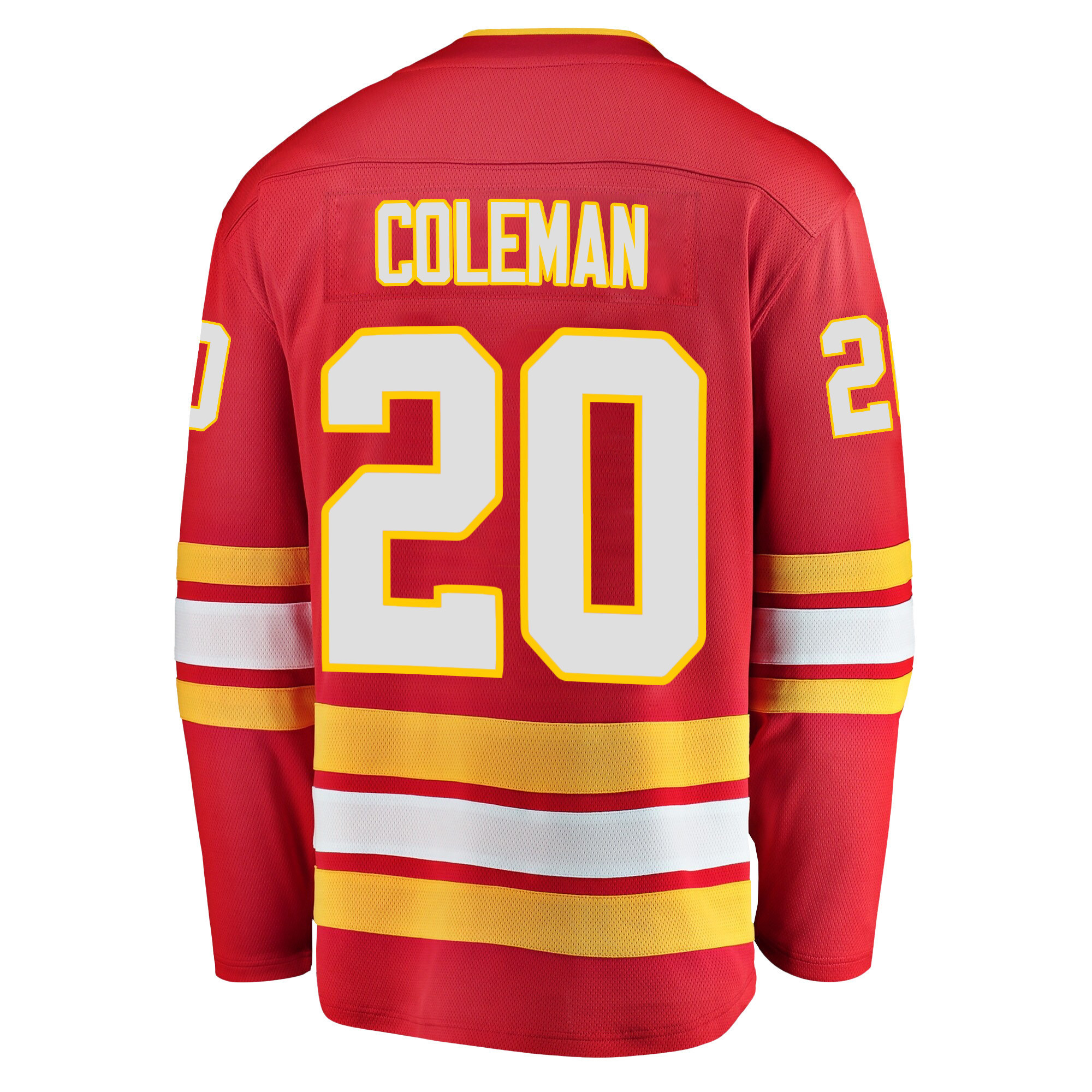 Calgary Flames Blake Coleman 20 Home 2022 Stanley Cup Final Breakaway Men Stitched Jersey – Red