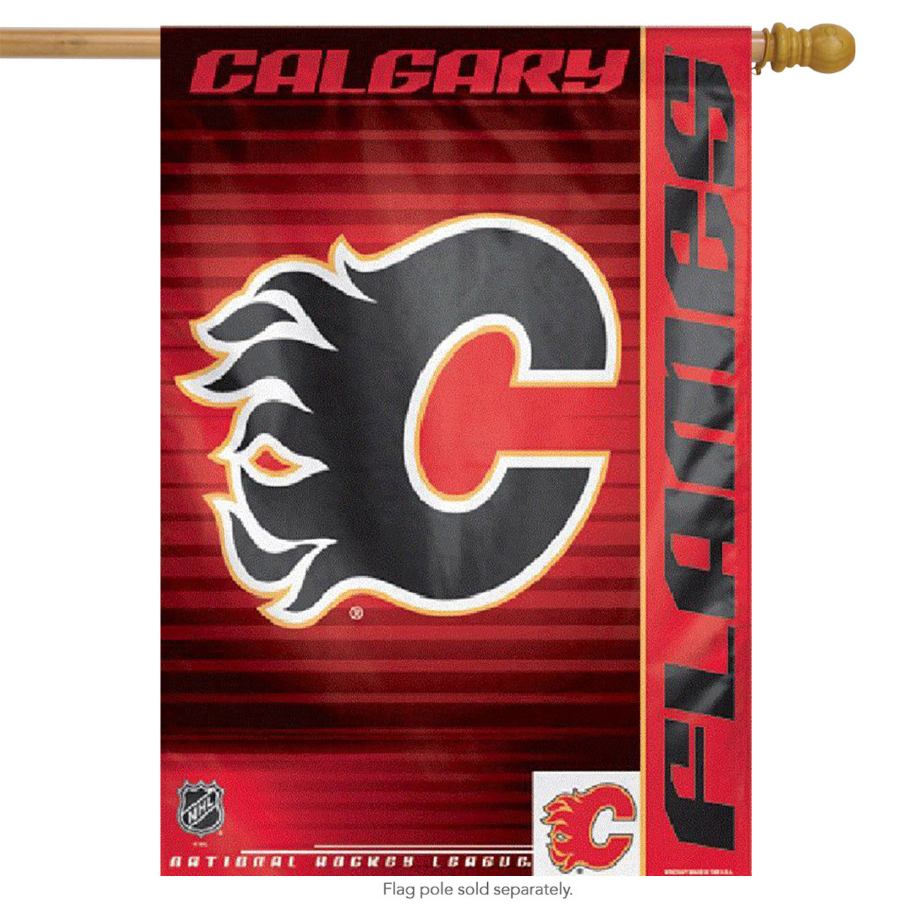 Calgary Flames Vertical Flag NHL Garden Flag, House Flag