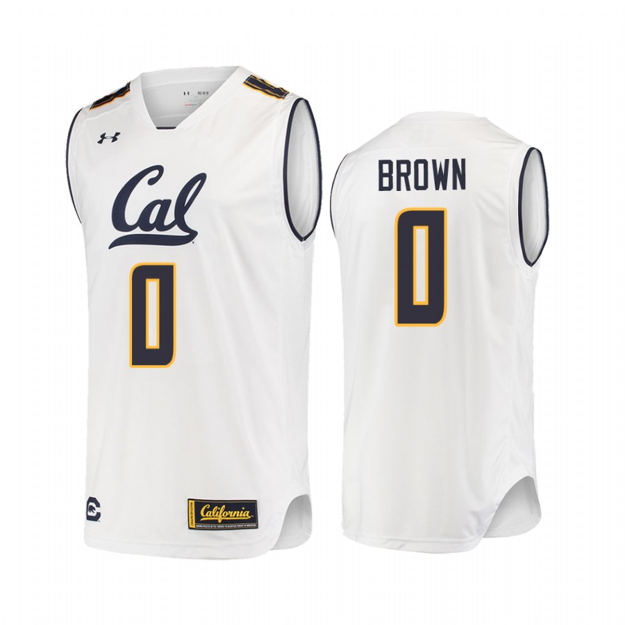 California Golden Bears Jaylen Brown White College Jersey