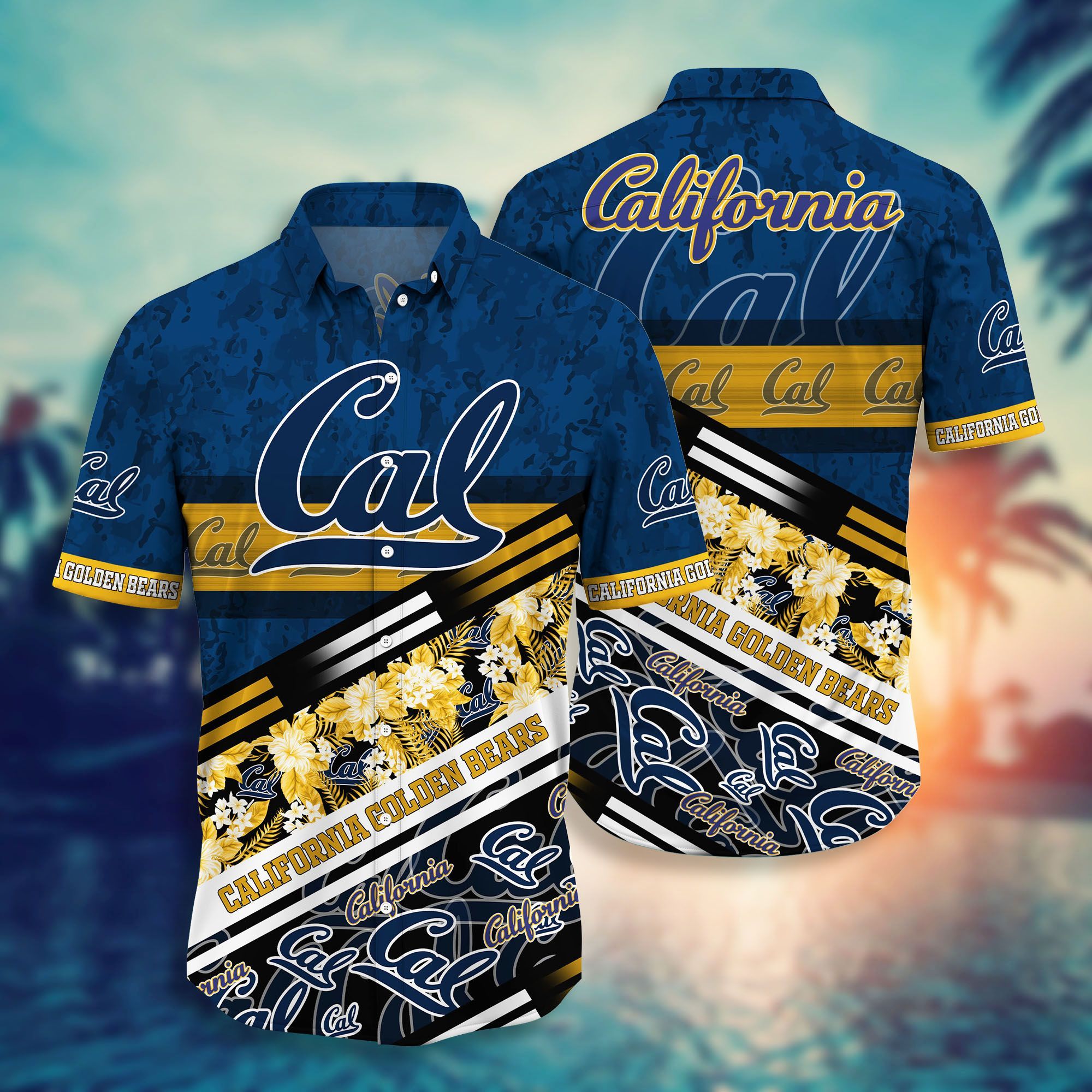 California Golden Bears NCAA -Hawaii Shirt Style Hot Trending Summer-Hawaiian