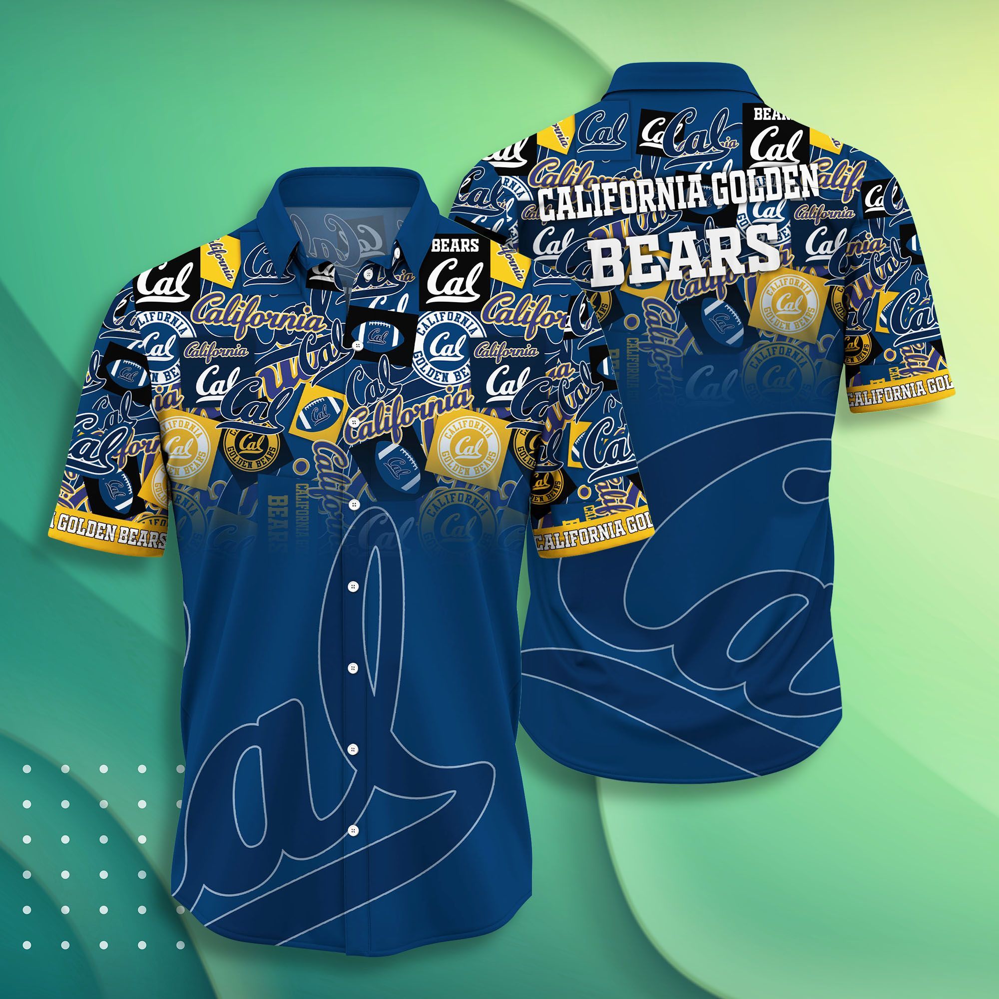 California Golden Bears NCAA -Hawaii Shirt Style Hot Trending Summer-Hawaiian NACC