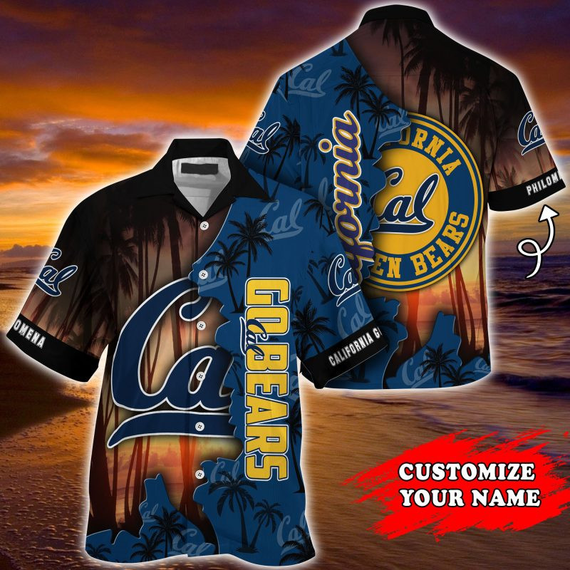 California Golden Bears NCAA Customized Summer Hawaiian Shirt