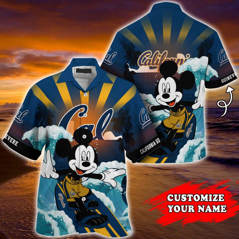 California Golden Bears NCAA Summer Customized Hawaiian Shirt
