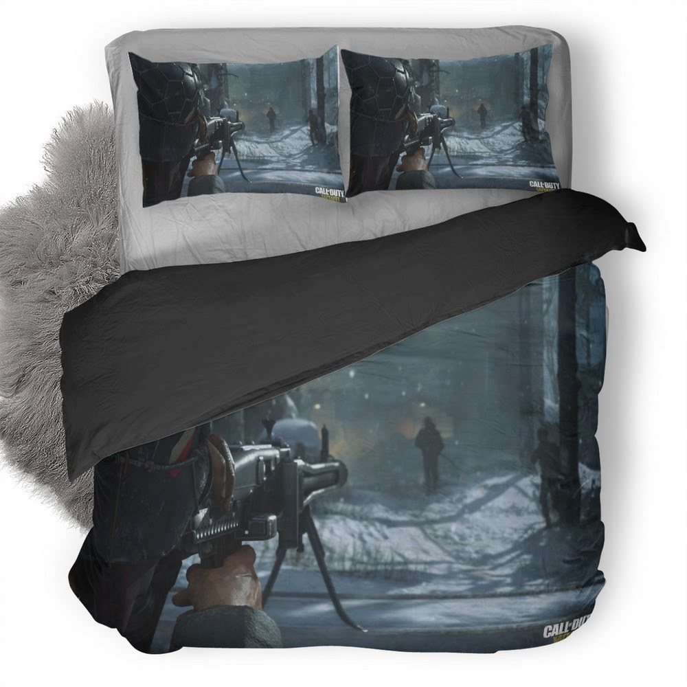 Call Of Duty 3D Customized Duvet Cover Bedding Set