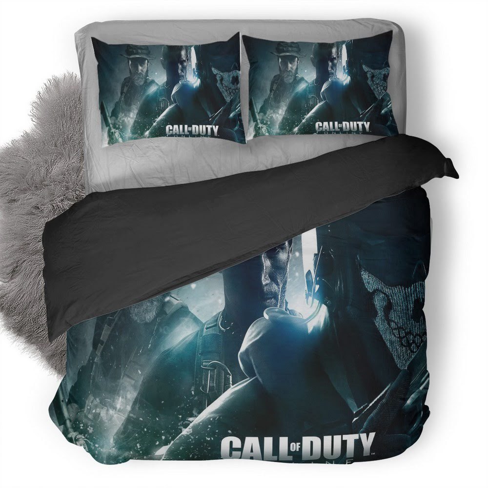 Call Of Duty 3D Customized Duvet Cover Bedding Set