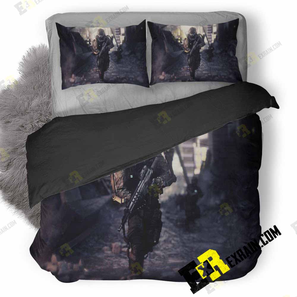 Call Of Duty Advanced Warfare 3D Customized Duvet Cover Bedding Set