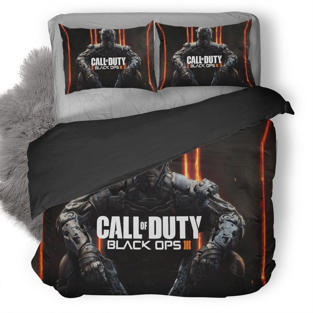 Call Of Duty Black Ops 17 3D Customized Duvet Cover Bedding Set