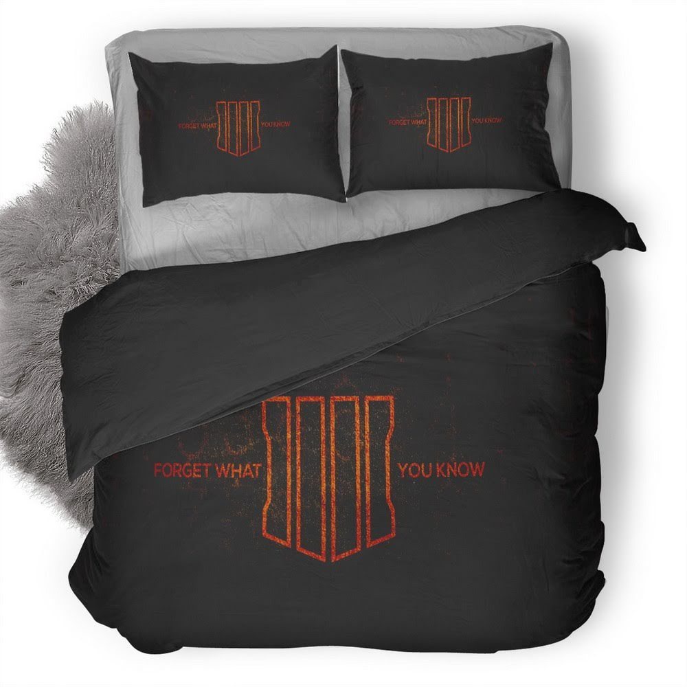 Call Of Duty Black Ops 18 3D Customized Duvet Cover Bedding Set
