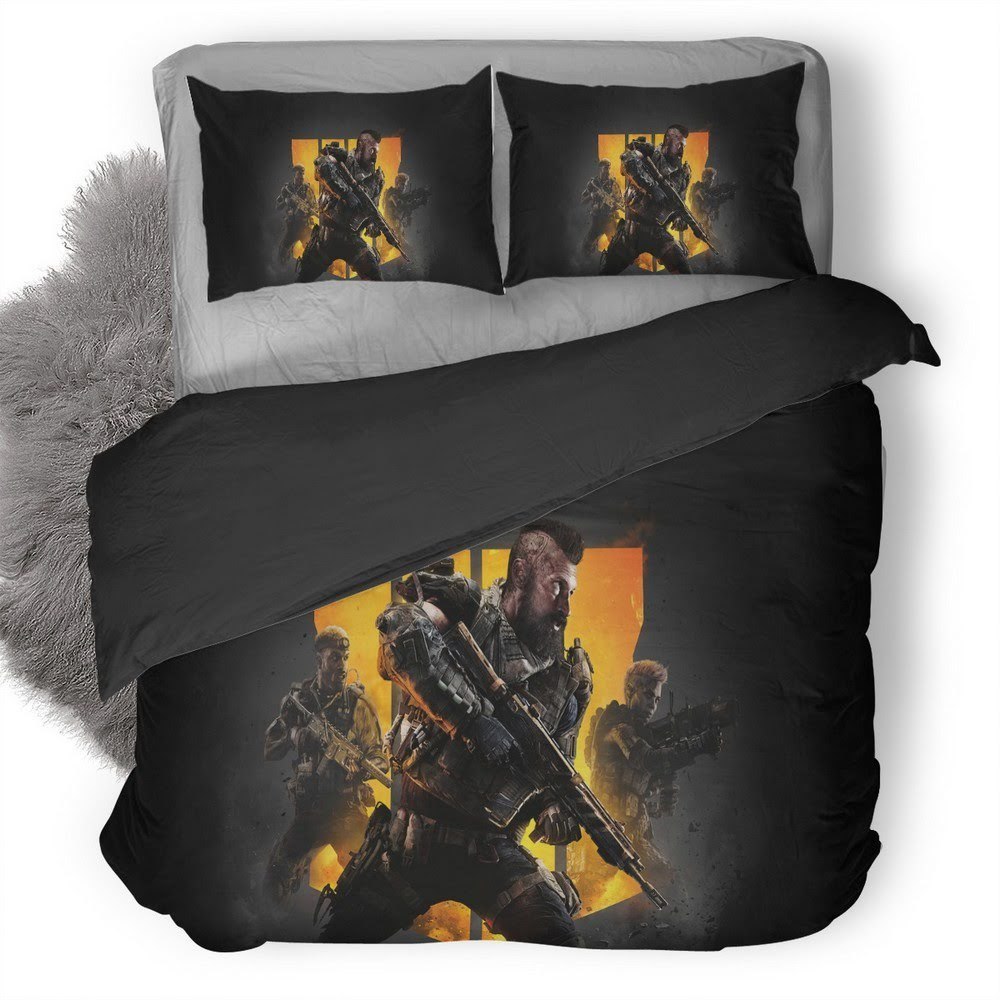 Call Of Duty Black Ops 19 3D Customized Duvet Cover Bedding Set