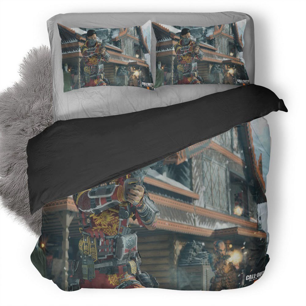 Call Of Duty Black Ops 23 3D Customized Duvet Cover Bedding Set