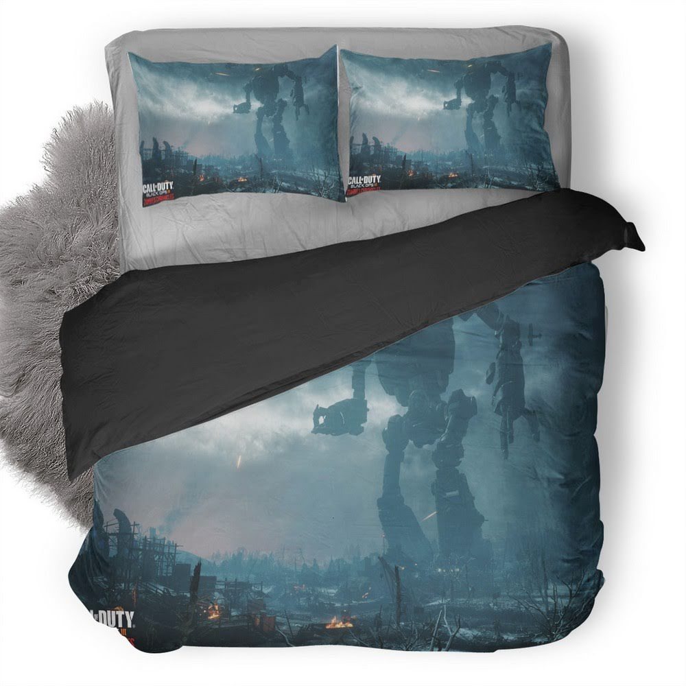Call Of Duty Black Ops 2 3D Customized Duvet Cover Bedding Set
