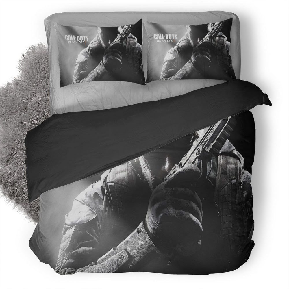 Call Of Duty Black Ops 3D Customized Duvet Cover Bedding Set