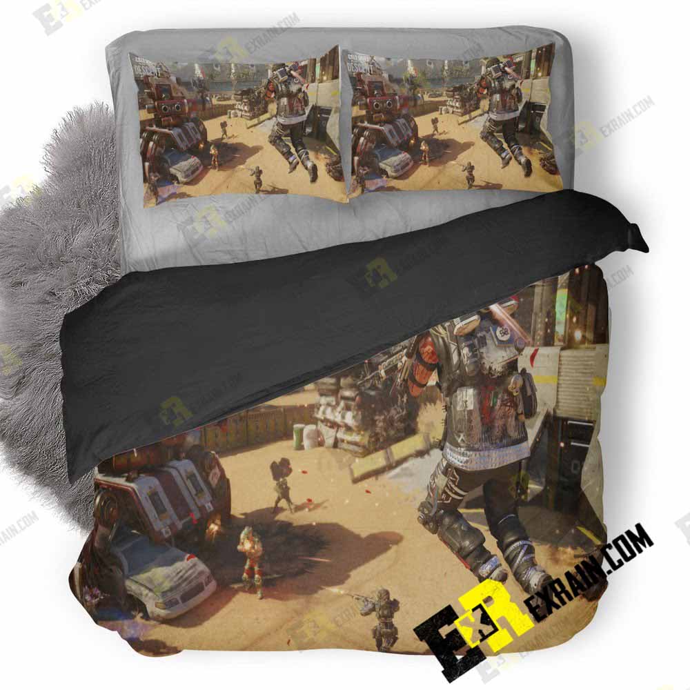 Call Of Duty Black Ops Descent Dlc Ad 3D Customized Duvet Cover Bedding Set