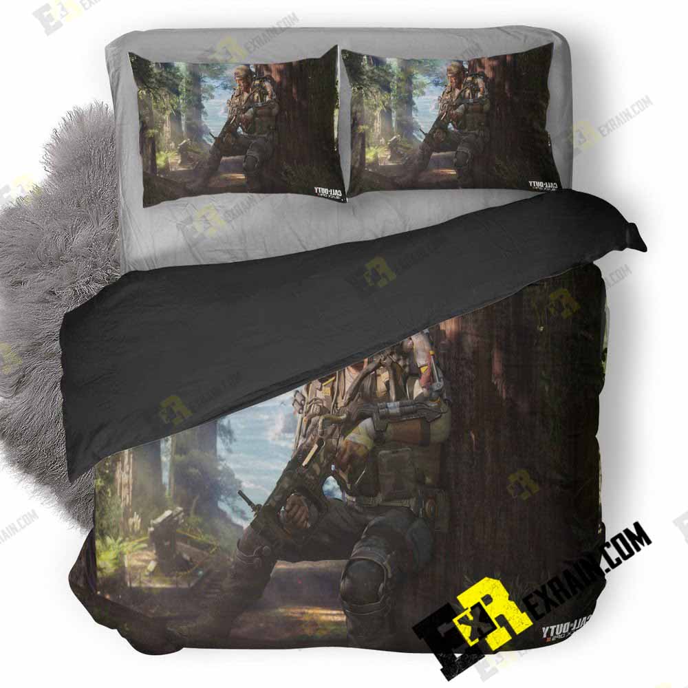 Call Of Duty Black Ops Specialist 3D Customized Duvet Cover Bedding Set