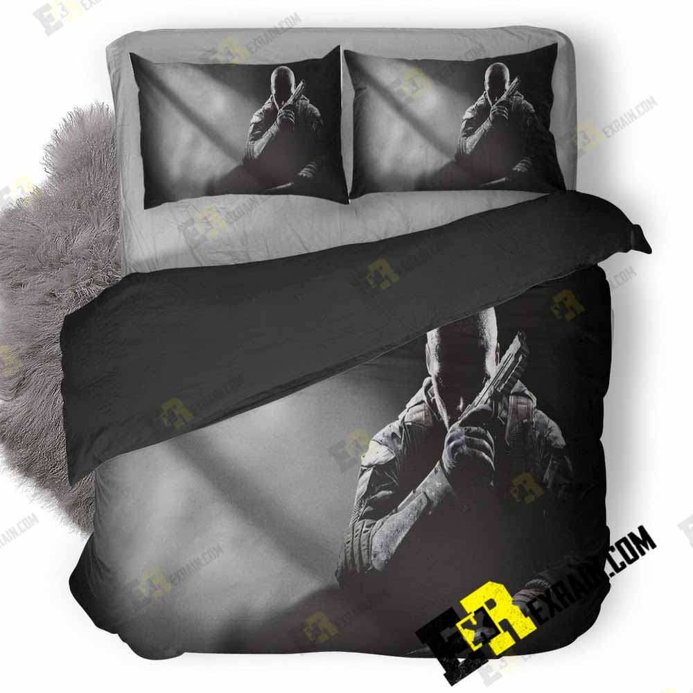Call Of Duty Black Ops Video Game 3D Customized Duvet Cover Bedding Set