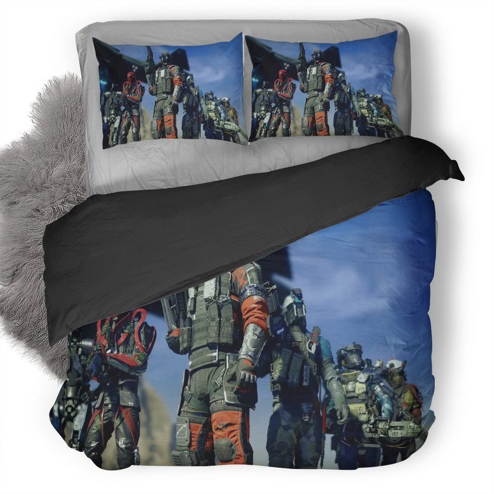 Call Of Duty Infinite Warfare 10 3D Customized Duvet Cover Bedding Set