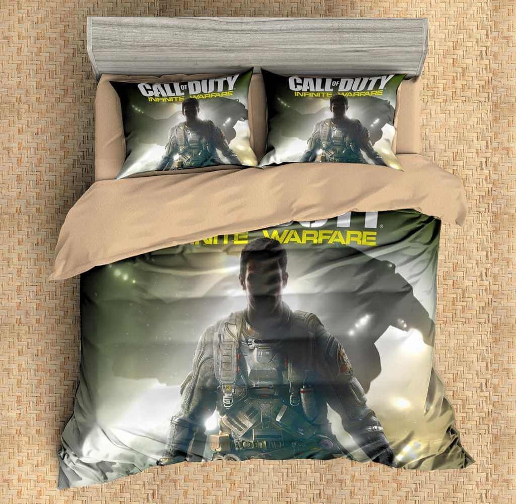 Call Of Duty Infinite Warfare 3D Customized Duvet Cover Bedding Set