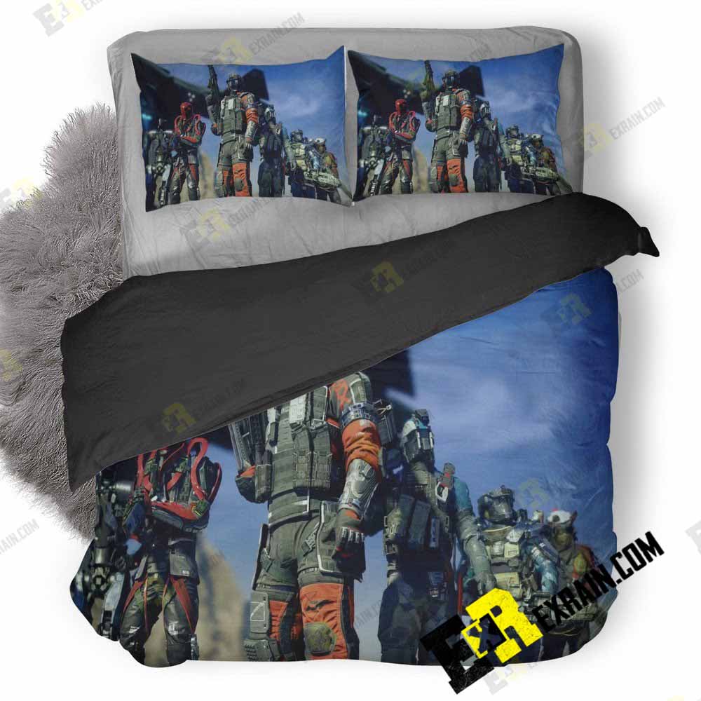 Call Of Duty Infinite Warfare Multiplayer Game Img 3D Customized Duvet Cover Bedding Set