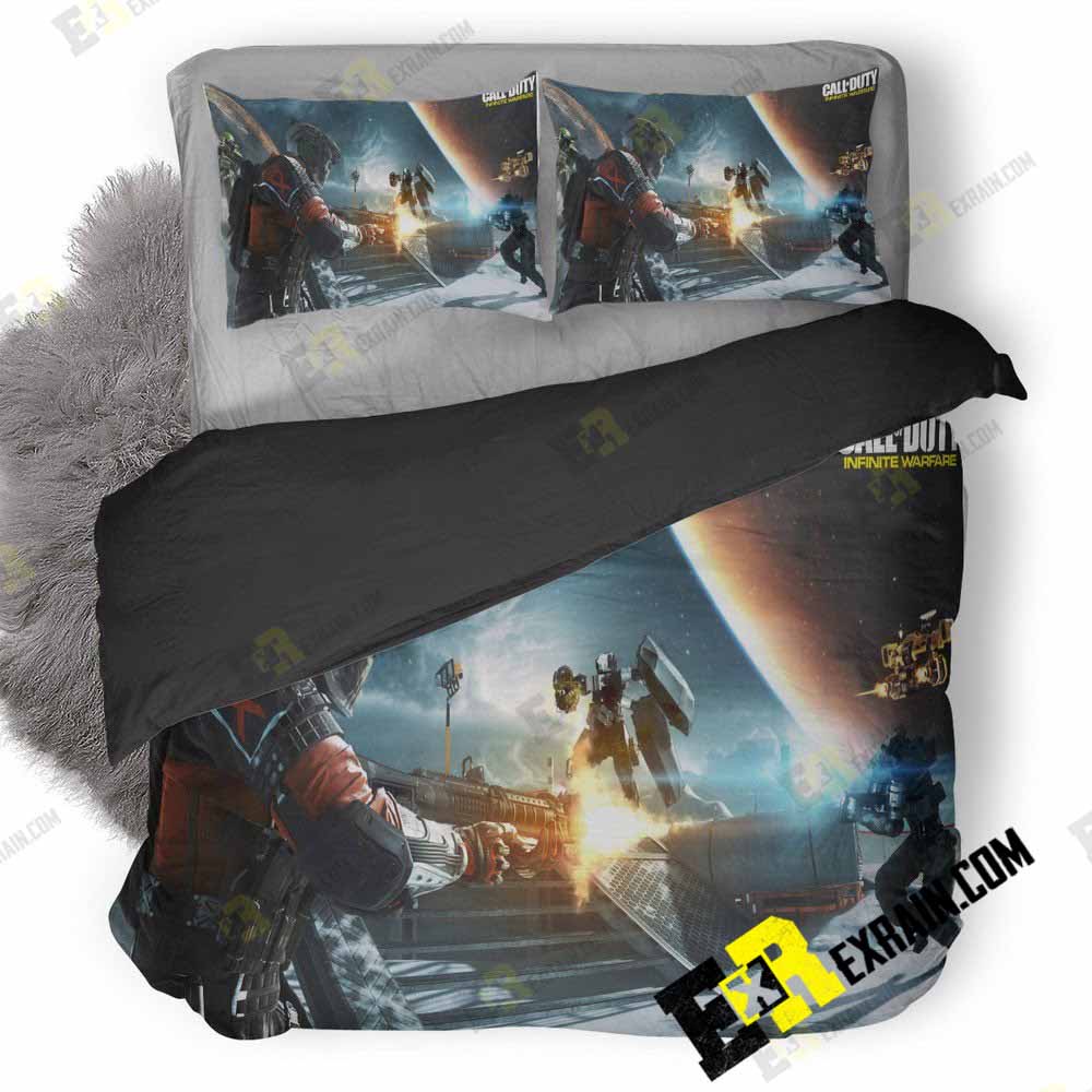 Call Of Duty Infinite Warfare Multiplayer Qhd 3D Customized Duvet Cover Bedding Set