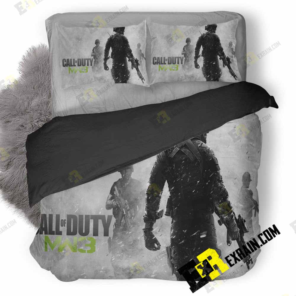 Call Of Duty Modern Warfare Do 3D Customized Duvet Cover Bedding Set