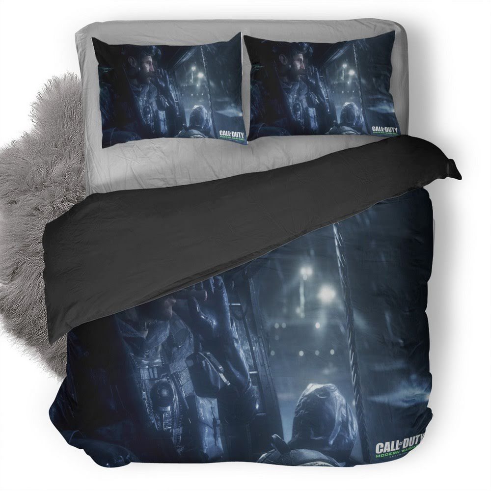 Call Of Duty Modern Warfare Remastered 3D Customized Duvet Cover Bedding Set