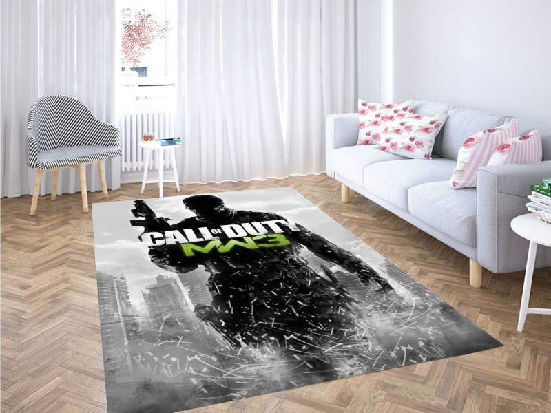 Call Of Duty Mw Carpet Rectangle Rug
