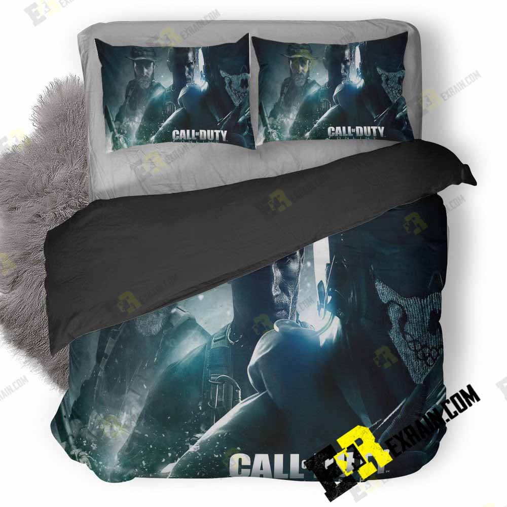 Call Of Duty Online Game 3D Customized Duvet Cover Bedding Set