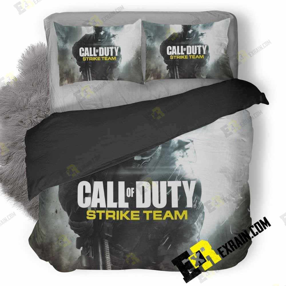 Call Of Duty Strike Team 3D Customized Duvet Cover Bedding Set