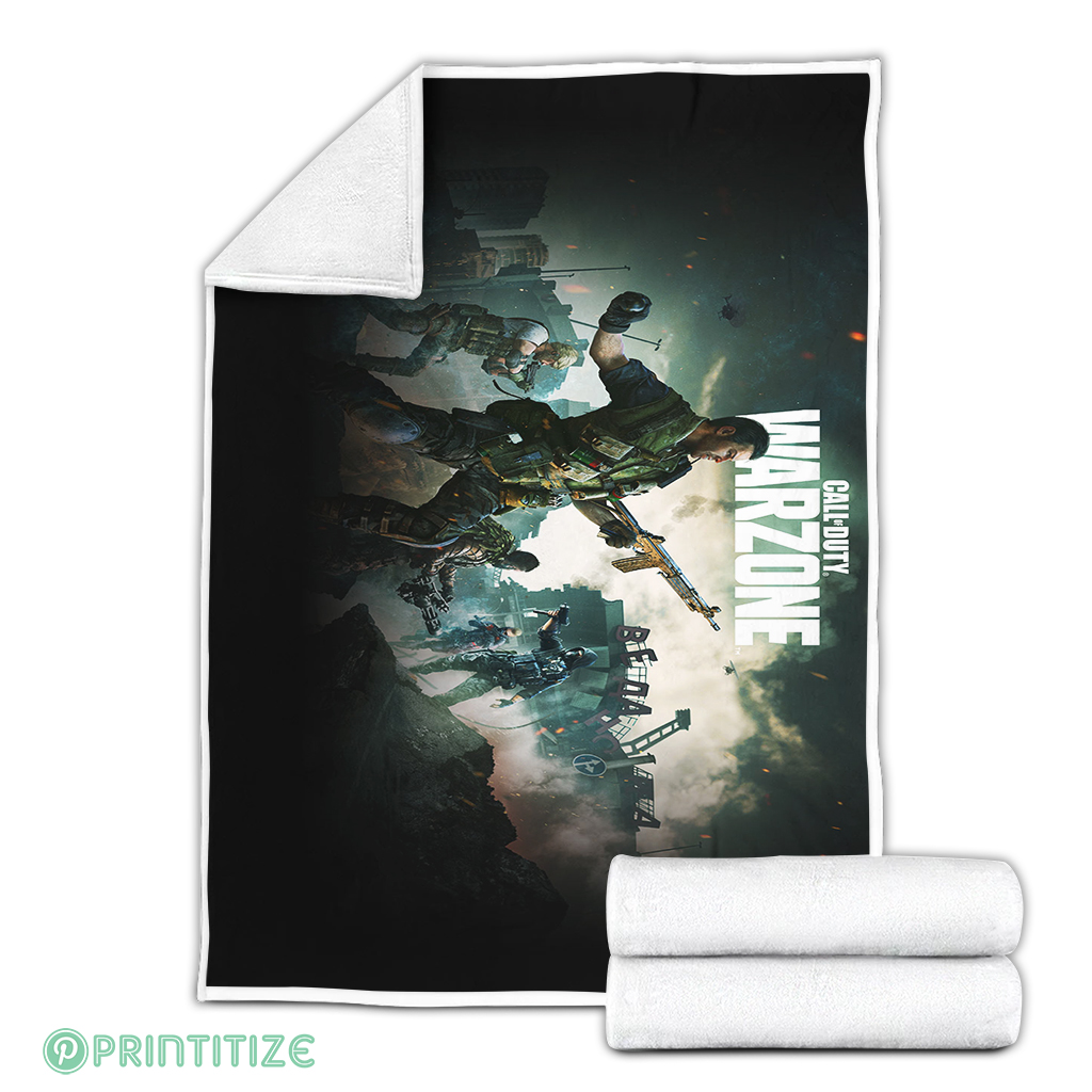 Call Of Duty Warzone Mobile Fleece Blanket