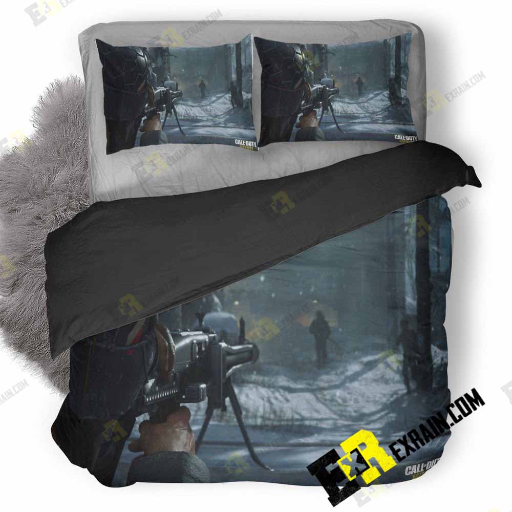 Call Of Duty Ww2 Shooter Ks 3D Customized Duvet Cover Bedding Set