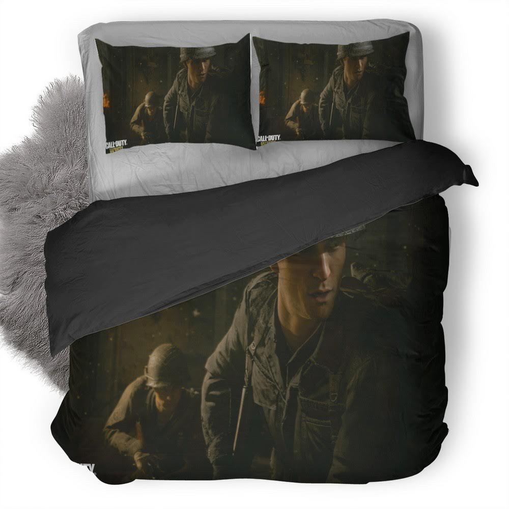 Call Of Duty Wwii 11 3D Customized Duvet Cover Bedding Set