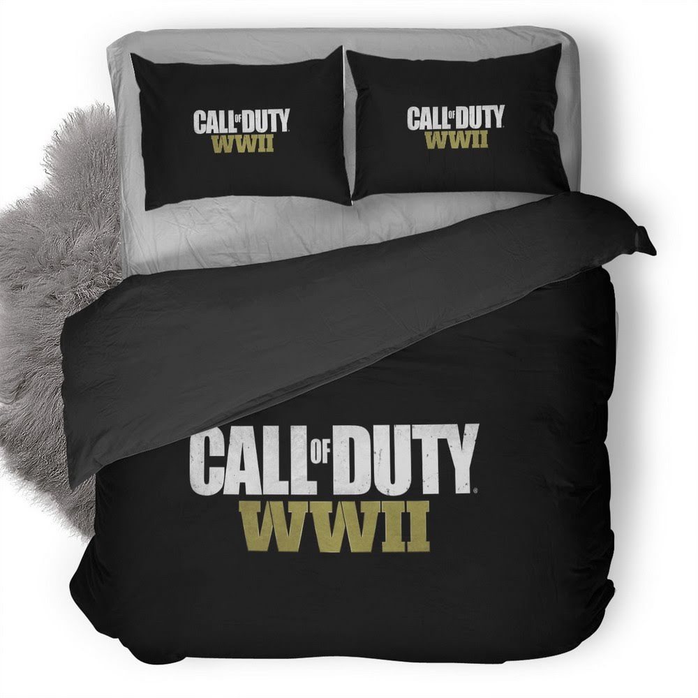 Call Of Duty Wwii 3D Customized Duvet Cover Bedding Set