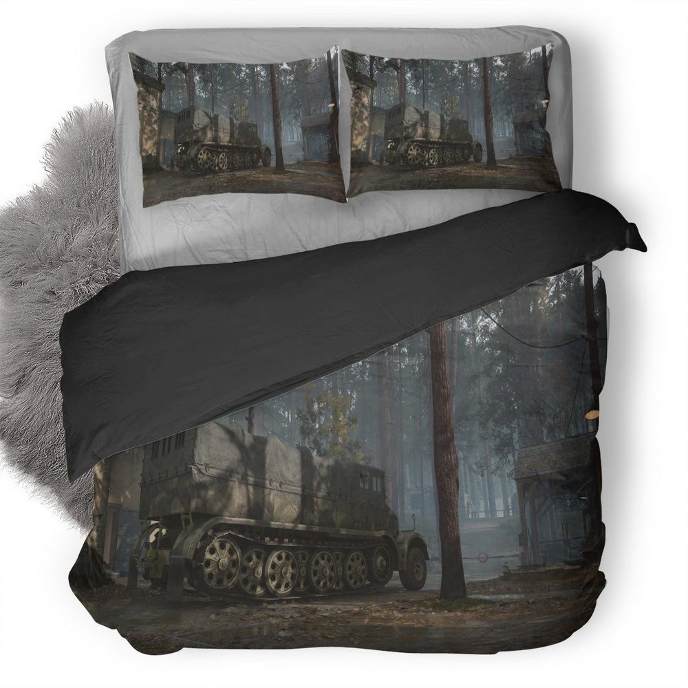 Call Of Duty Wwii Market Garden 3D Customized Duvet Cover Bedding Set