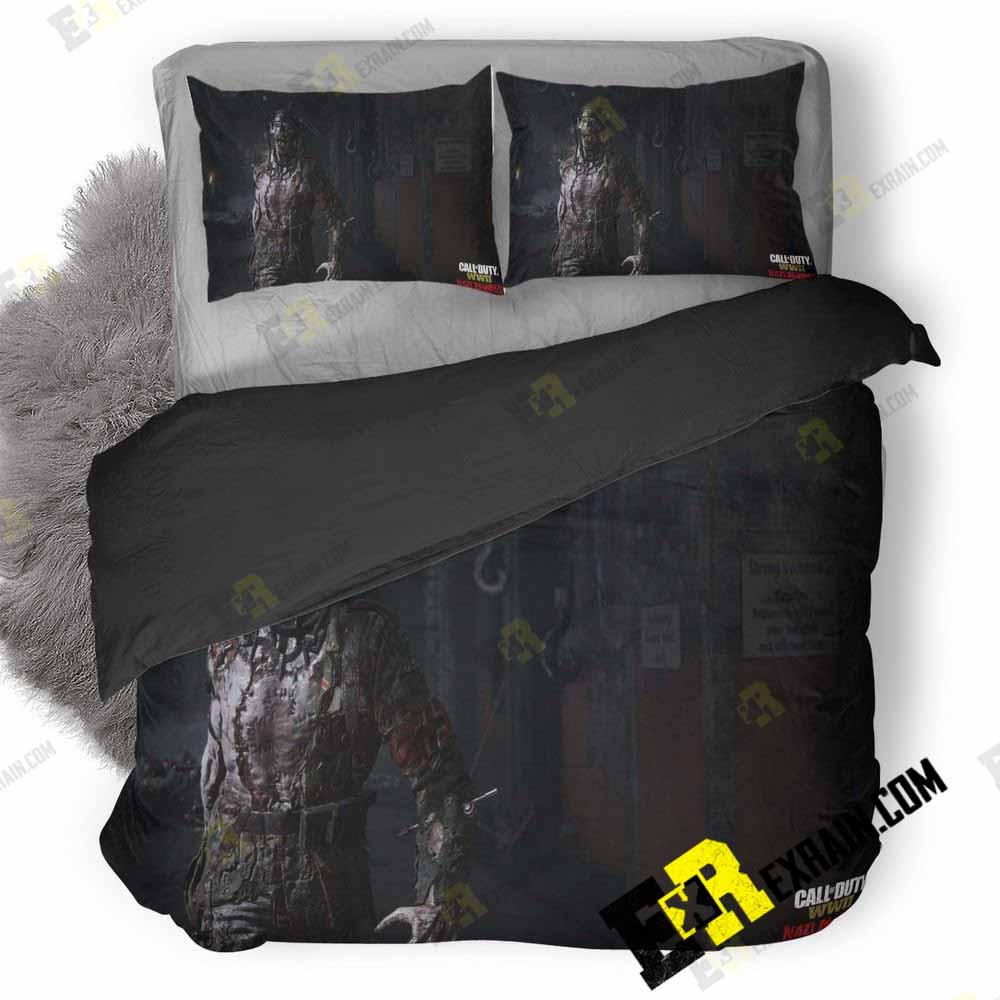 Call Of Duty Wwii Nazi Zombies 3D Customized Duvet Cover Bedding Set