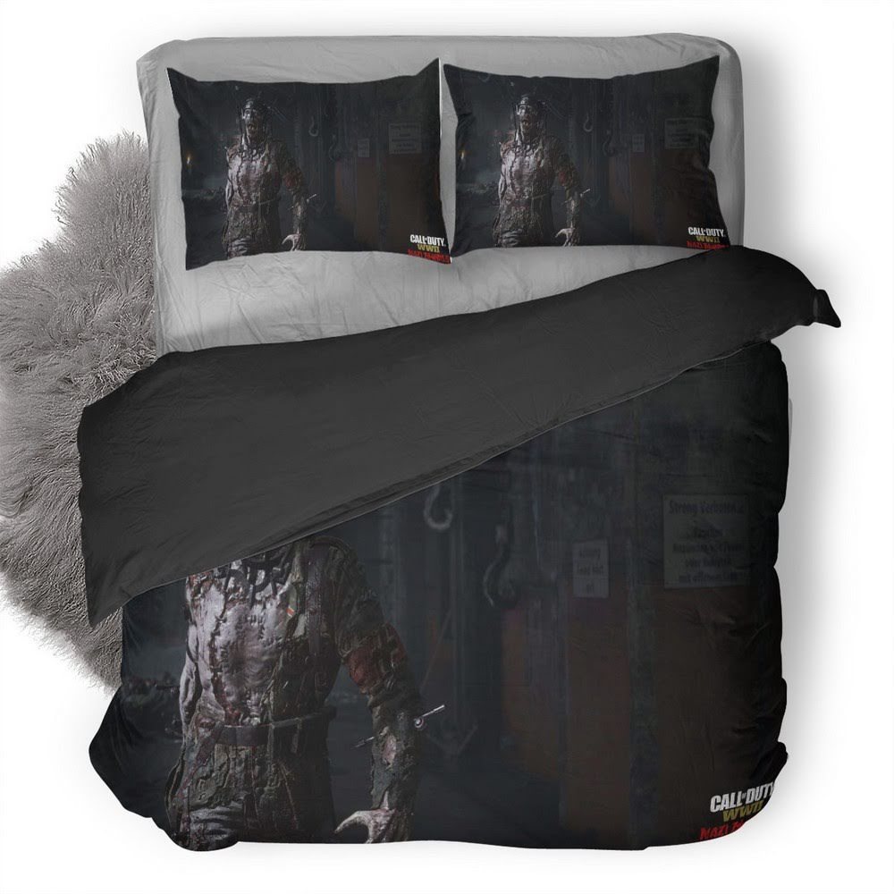 Call Of Duty Wwii Nazi Zombies 3D Customized Duvet Cover Bedding Set
