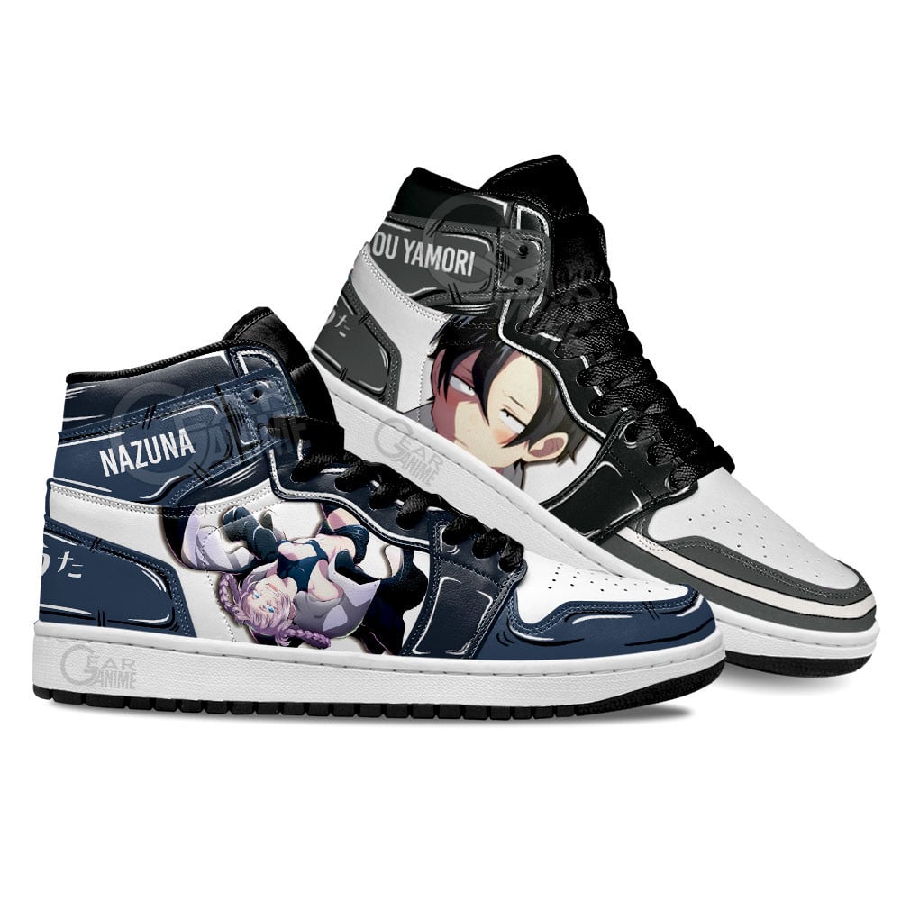 Call of the Night Kou Yamori and Nazuna Nanakusa Anime Shoes, Air Jordan Hightop