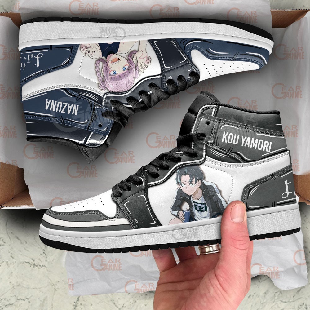 Call of the Night Kou Yamori and Nazuna Nanakusa Anime Shoes, Air Jordan Hightop