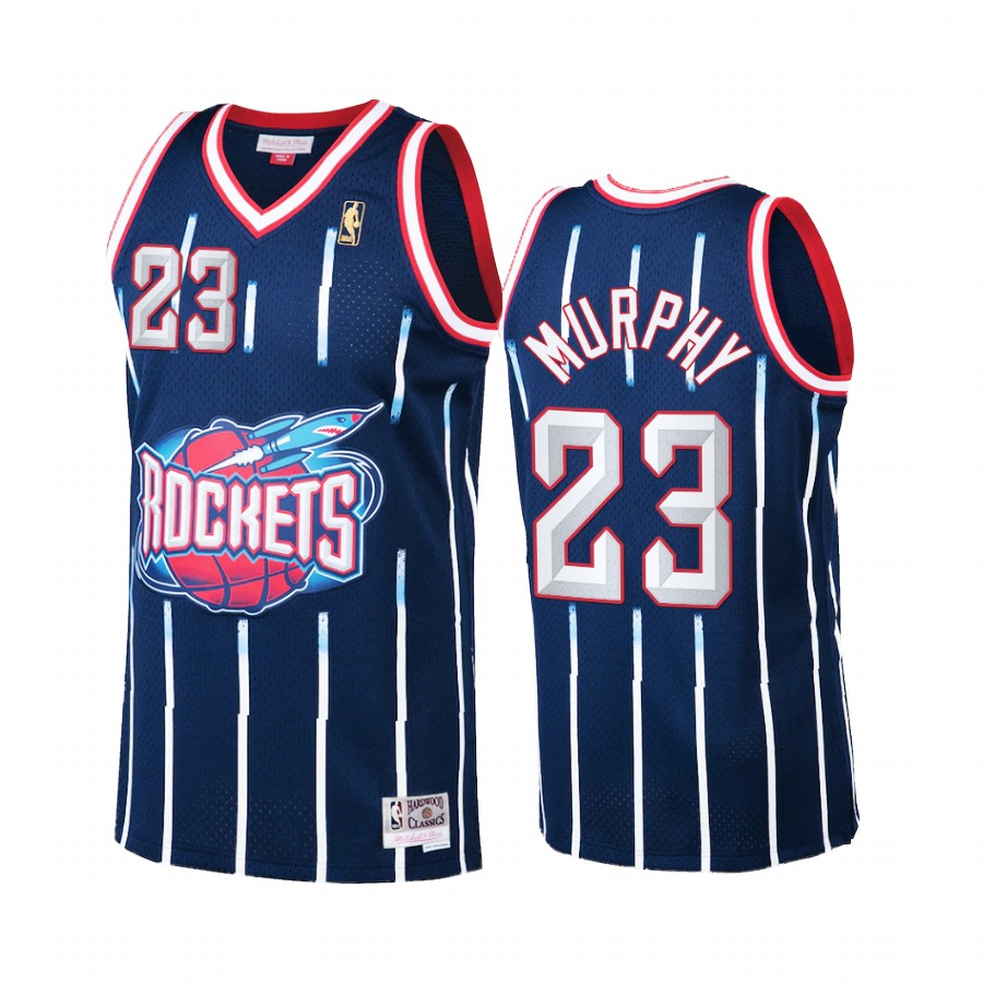 Calvin Murphy #23 Houston Rockets Hardwood Classics Jersey Navy
