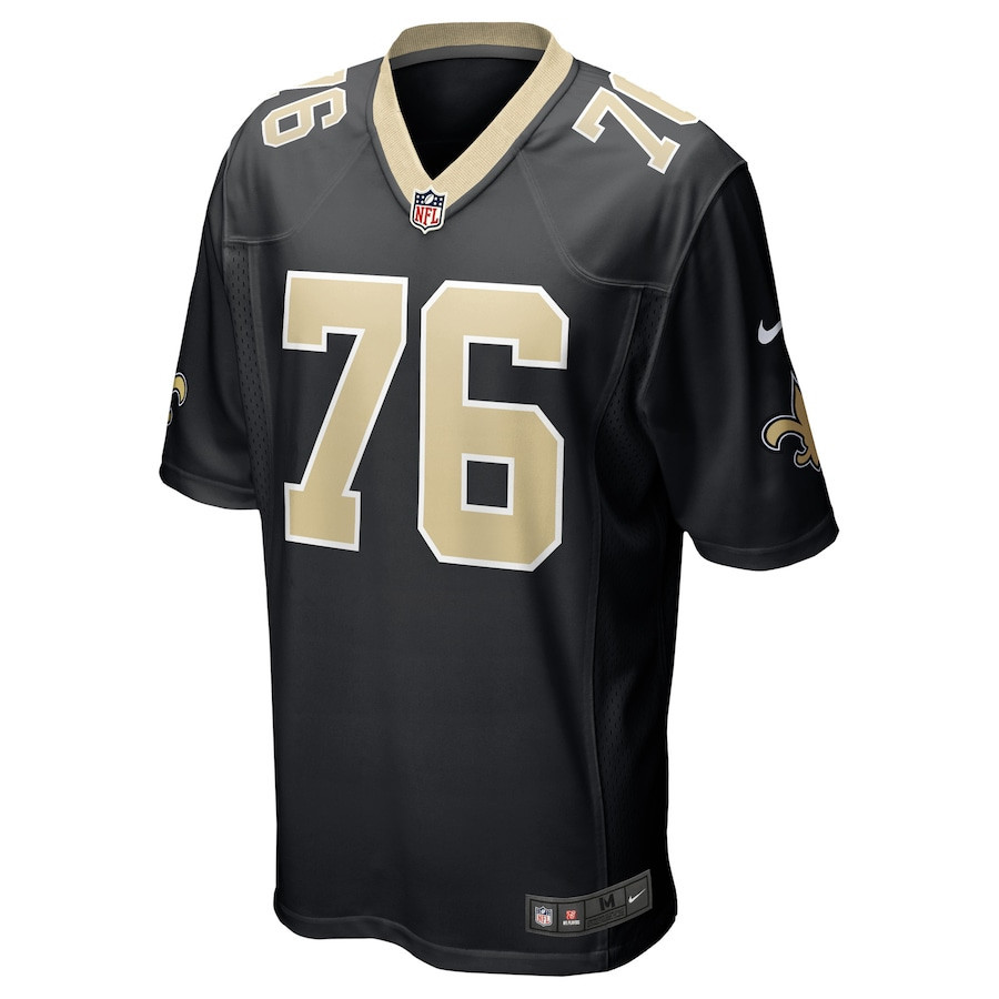 Calvin Throckmorton New Orleans Saints Stitched Jersey – Black