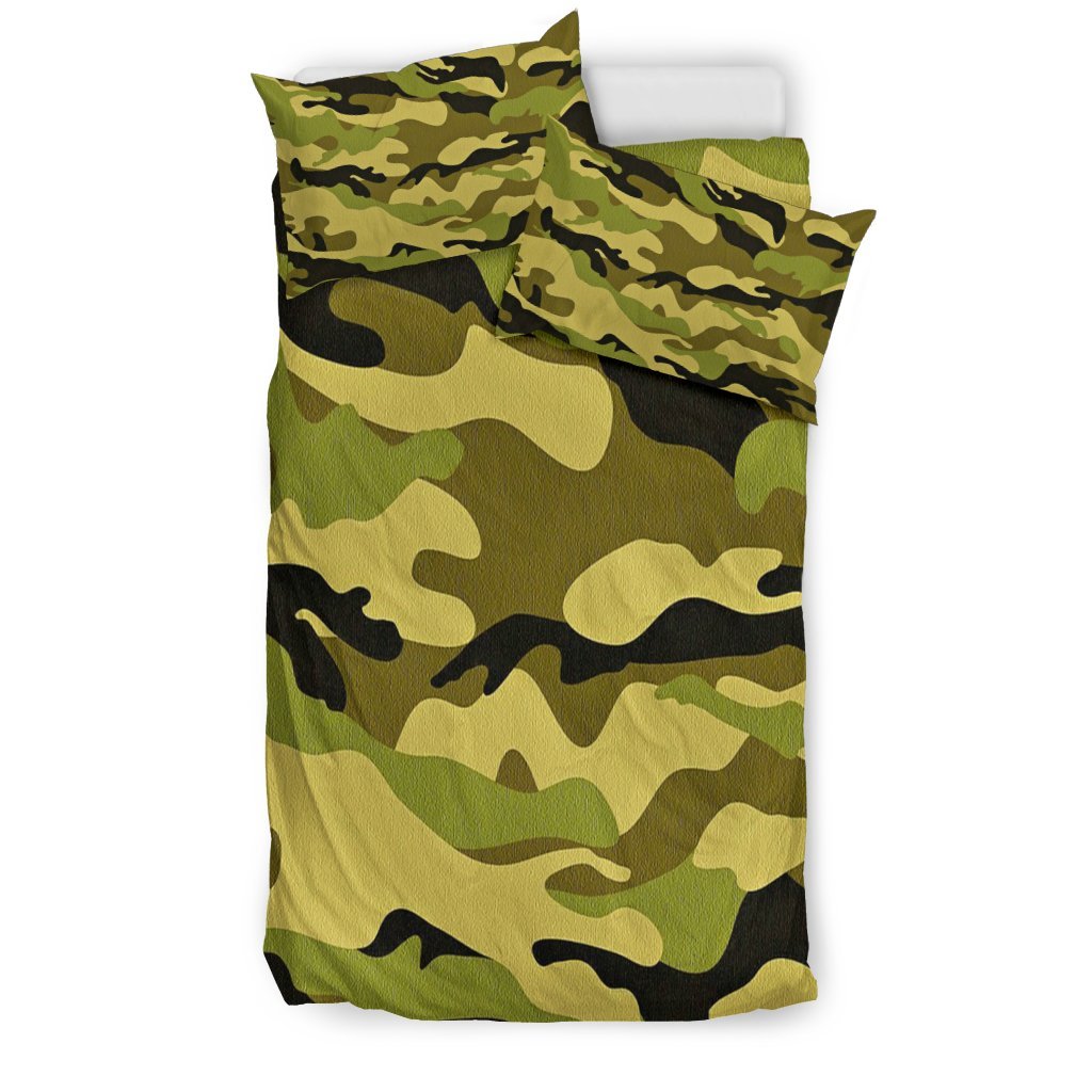 Camo Camouflage 3D Customized Duvet Cover Bedding Set