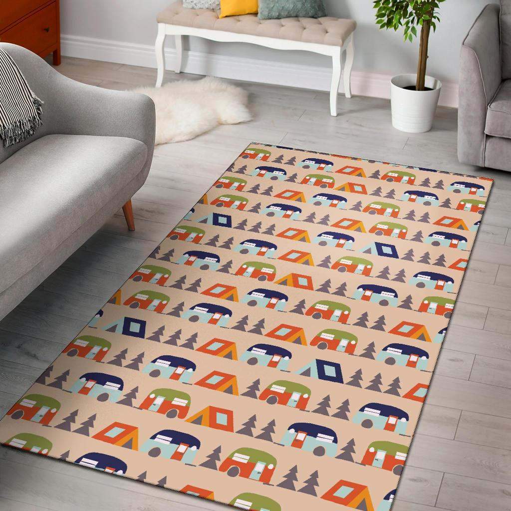 Camper Tent Limited Edition Rectangle Rug