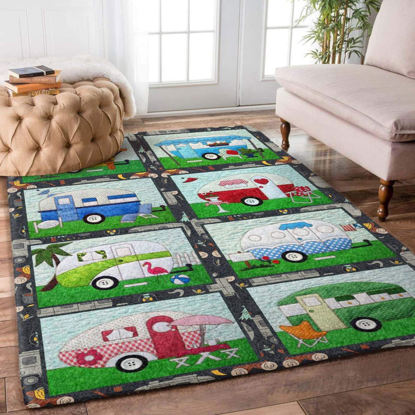 Campers Limited Edition Rectangle Rug