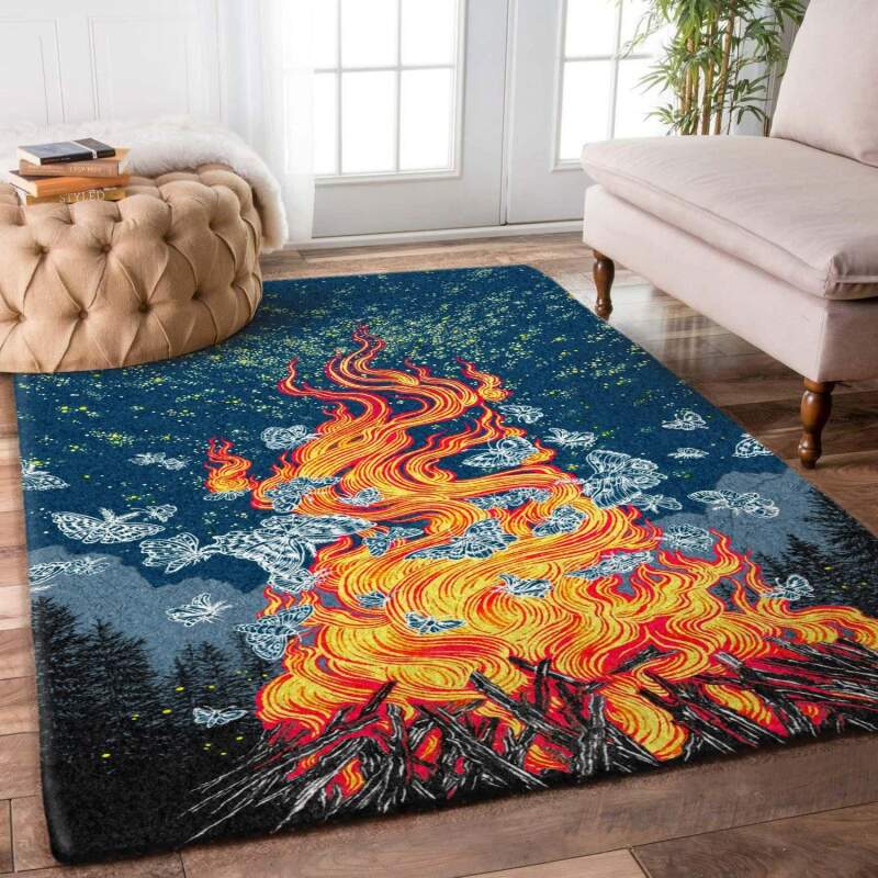 Campfire Rectangle Rug